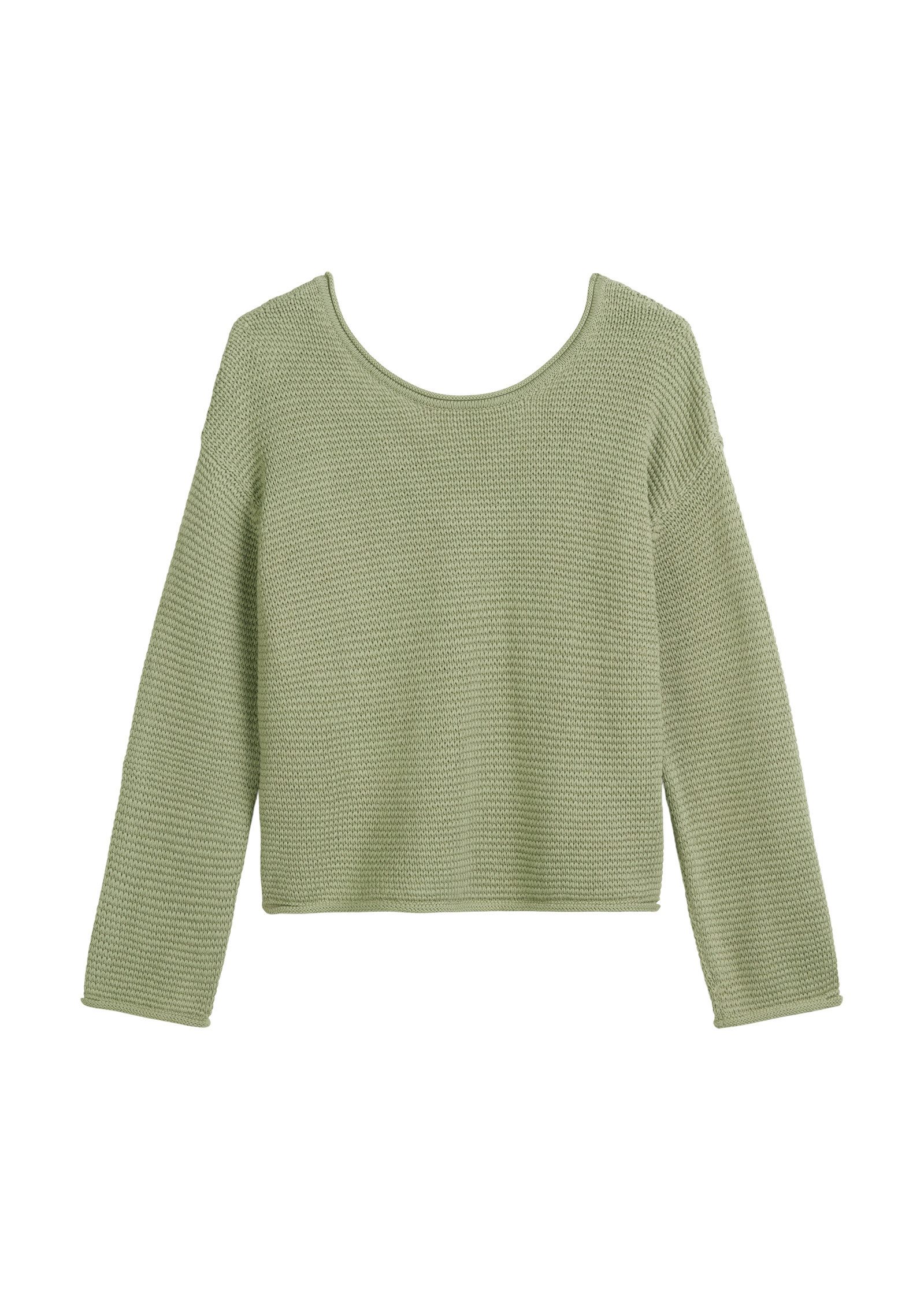 Marc O'Polo Rundhalspullover aus Organic Cotton