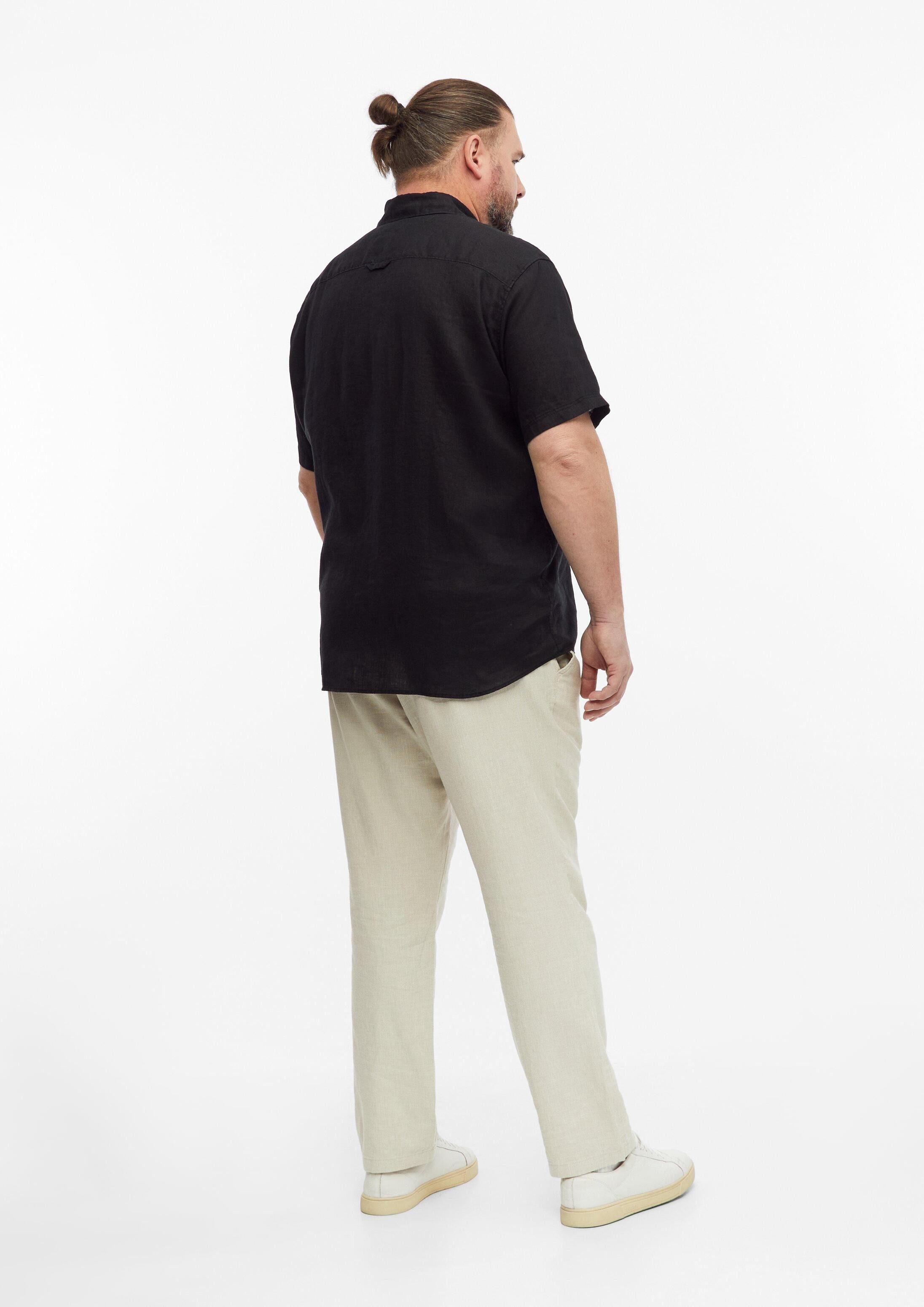 s.Oliver Chinos Hose DETROIT Detroit: Leinenmix-Hose im Relaxed Fit