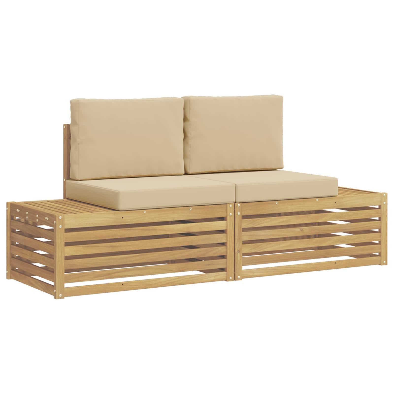vidaXL Sofaelement Sofagarnituren 3 Stück 182,5 x 63 x 73 cm (2 St)