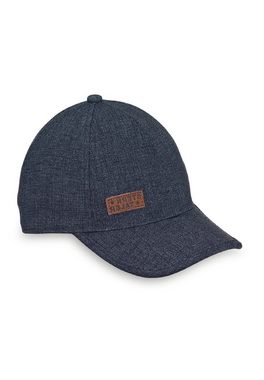 Sterntaler® Baseball Cap Basecap (1-St., Cap für Kinder, Coole Basecap mit Größenregulierung) Hut Sonnenschutz in Denim Optik Marine mit UV-Schutz 50+