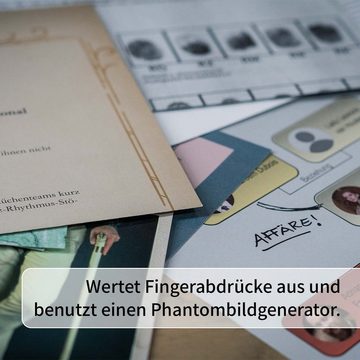 MAGNIFICUM Spiel, Das Bankett - Teil 2 - Der Fluch des Diamanten von Ramanpur Detektivspiel / Krimispiel für Erwachsene, Made in Germany