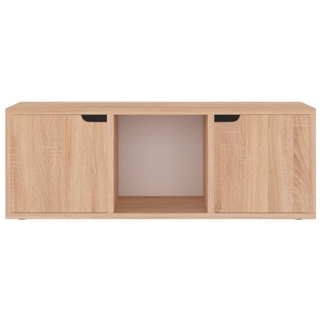 Holzwerkstoff TV-Schrank cm furnicato 88,5x27,5x30,5 Sonoma-Eiche