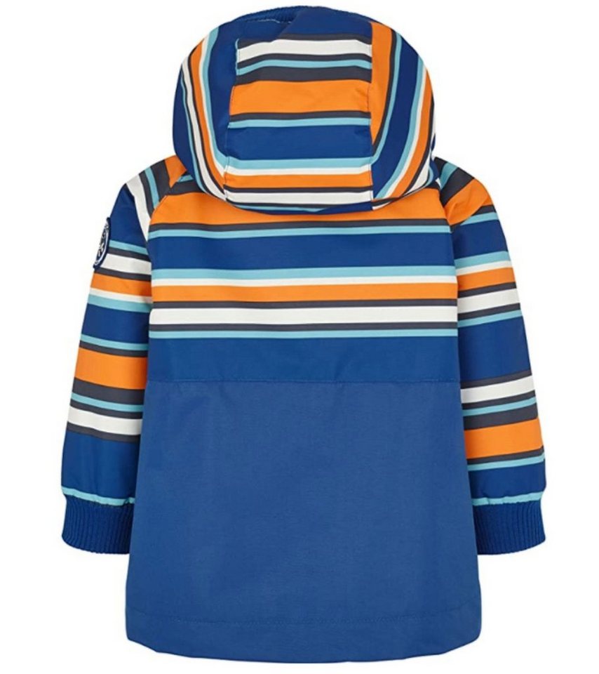 racoon outdoor Regenjacke racoon Outdoor Dirch Stripe Regen-Jacke  wasserdichte Kinder Sommer-Jacke Freizeit-Jacke Blau