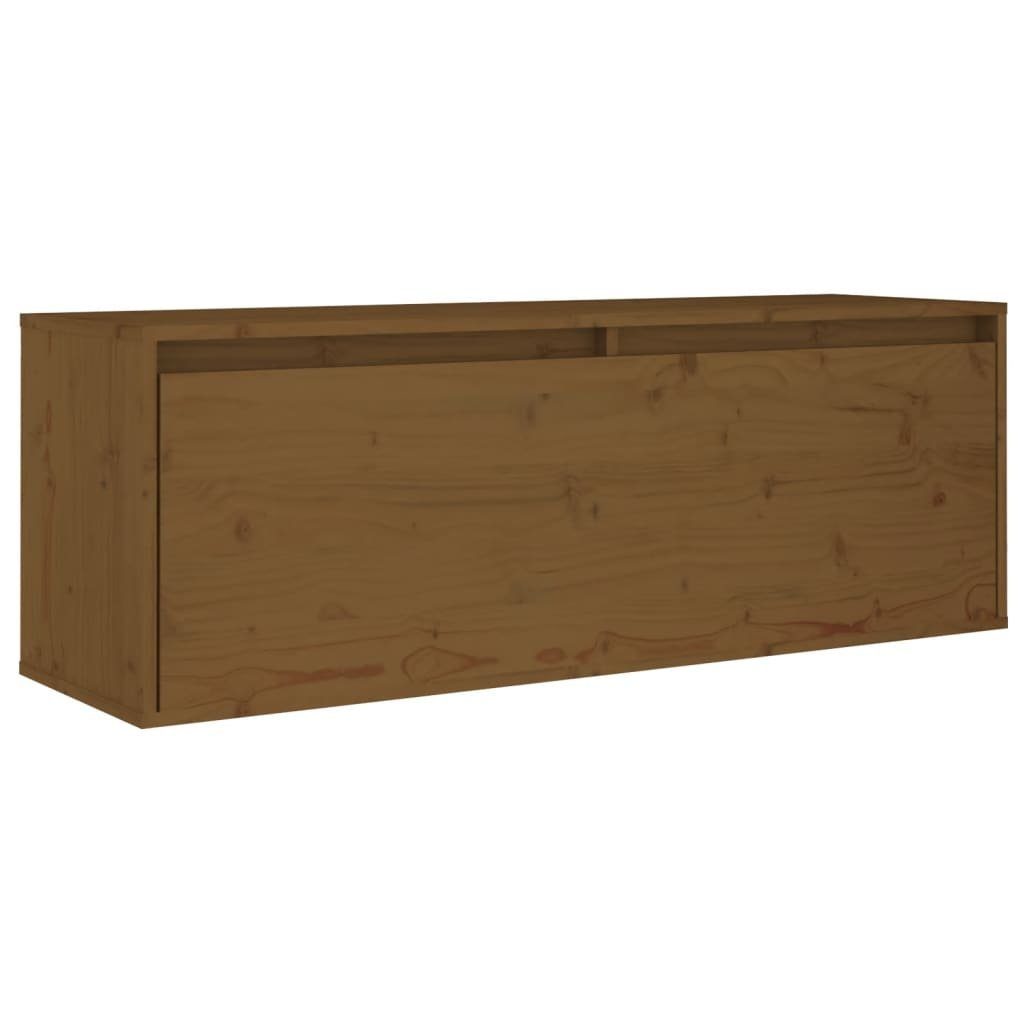 Massivholz Stk. Honigbraun Kiefer vidaXL 6 TV-Schrank (6-St) TV-Schränke