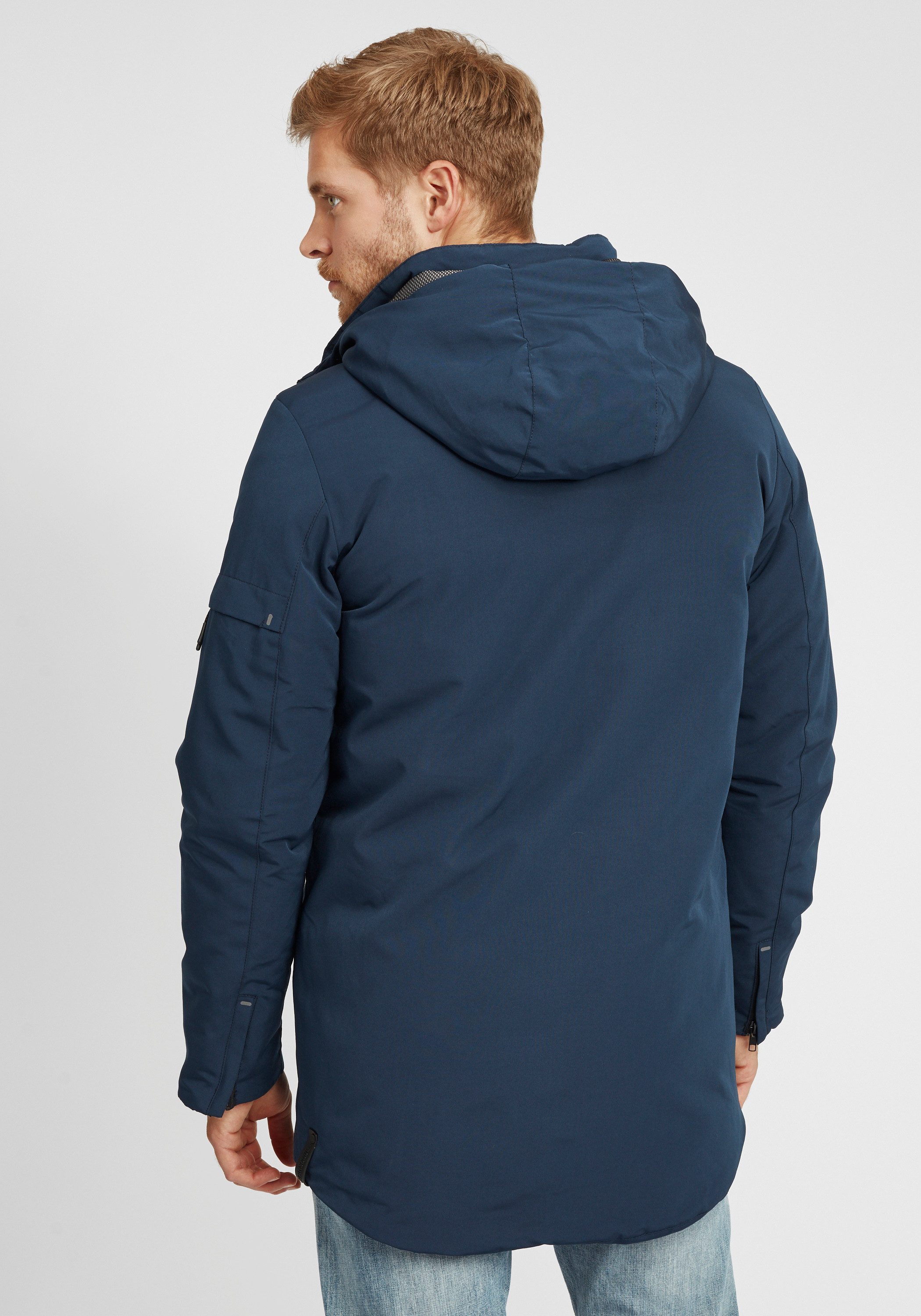 Indicode Parka IDRader Modische Winterjacke mit Kapuze