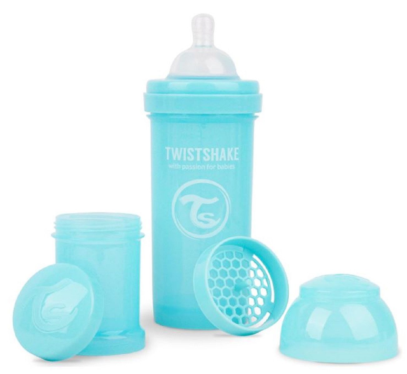 Babyflasche Twistshake - Anti Kolik Babyflasche 260 ml spülmaschinenfest