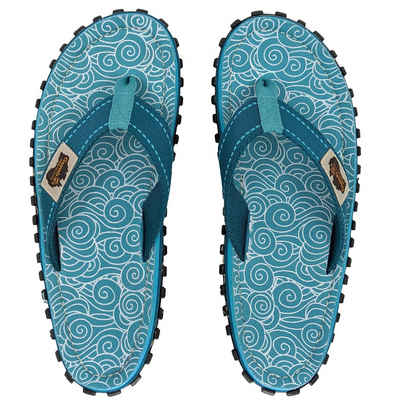 Gumbies Original in Turquoise Swirls T-Strap-Zehentrenner aus recycelten Materialien »in farbenfrohen Designs«