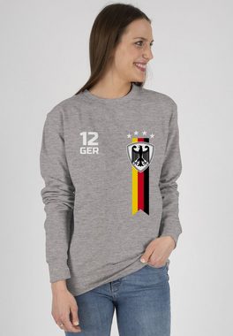 Shirtracer Sweatshirt WM Fan Deutschland (1-tlg) 2024 Fussball EM Fanartikel