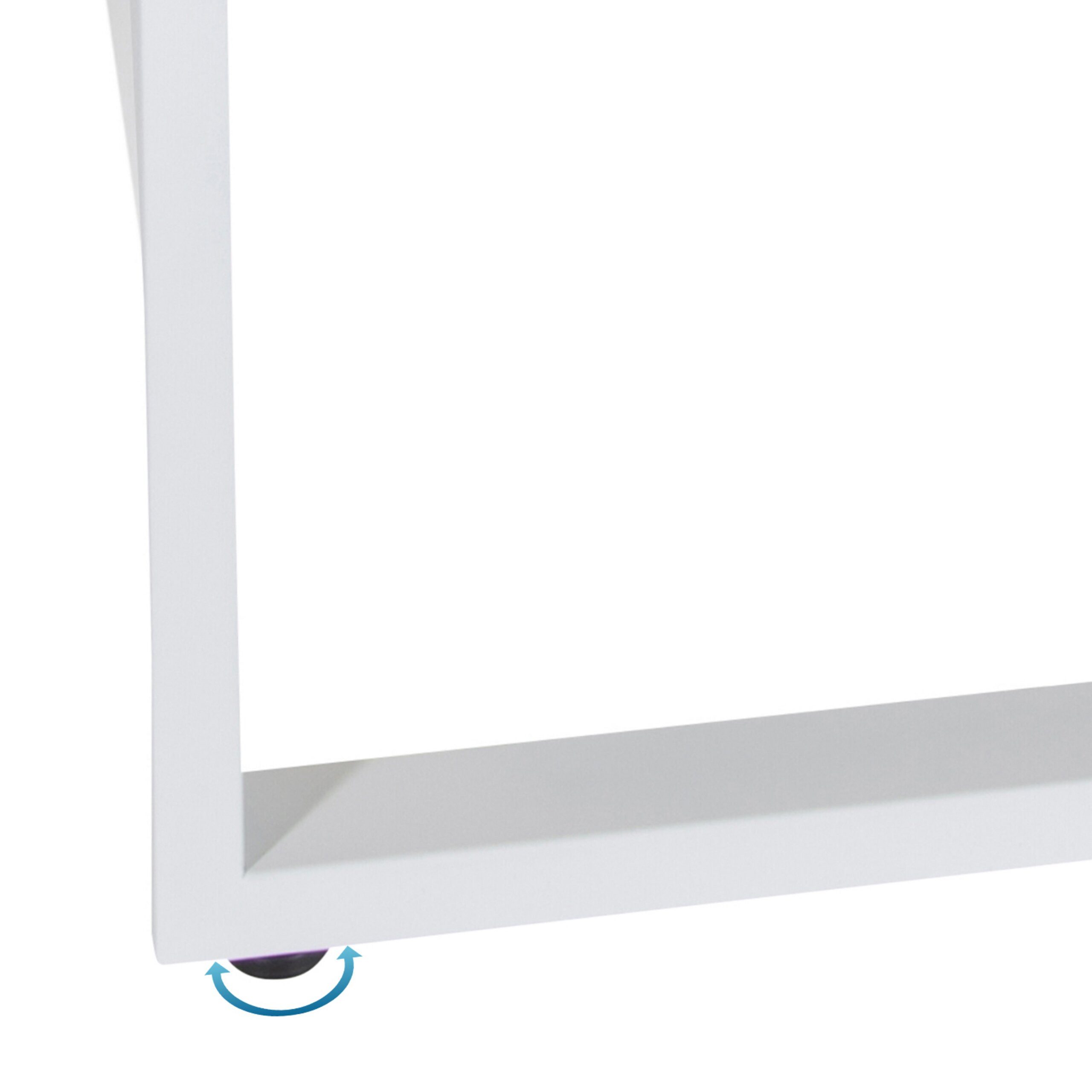 hjh OFFICE Schreibtisch WORKSPACE LIGHT I Computertisch H/B/T: (1 St), Computertisch Bürotisch