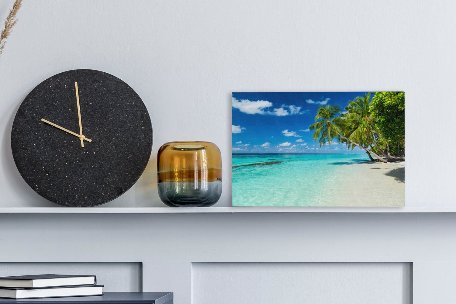 OneMillionCanvasses® Leinwandbild Palmen - Strand - günstig online kaufen