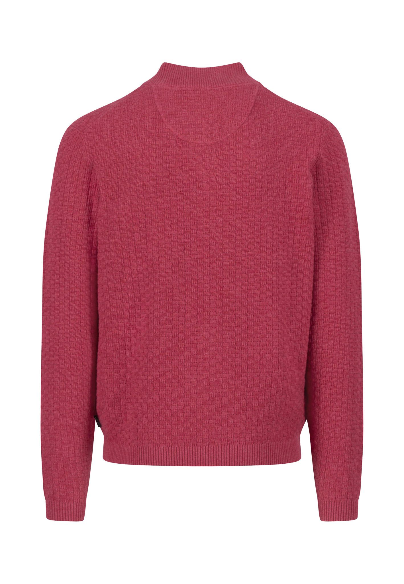 FYNCH-HATTON Strickpullover Zip Troyer, structure berry günstig online kaufen