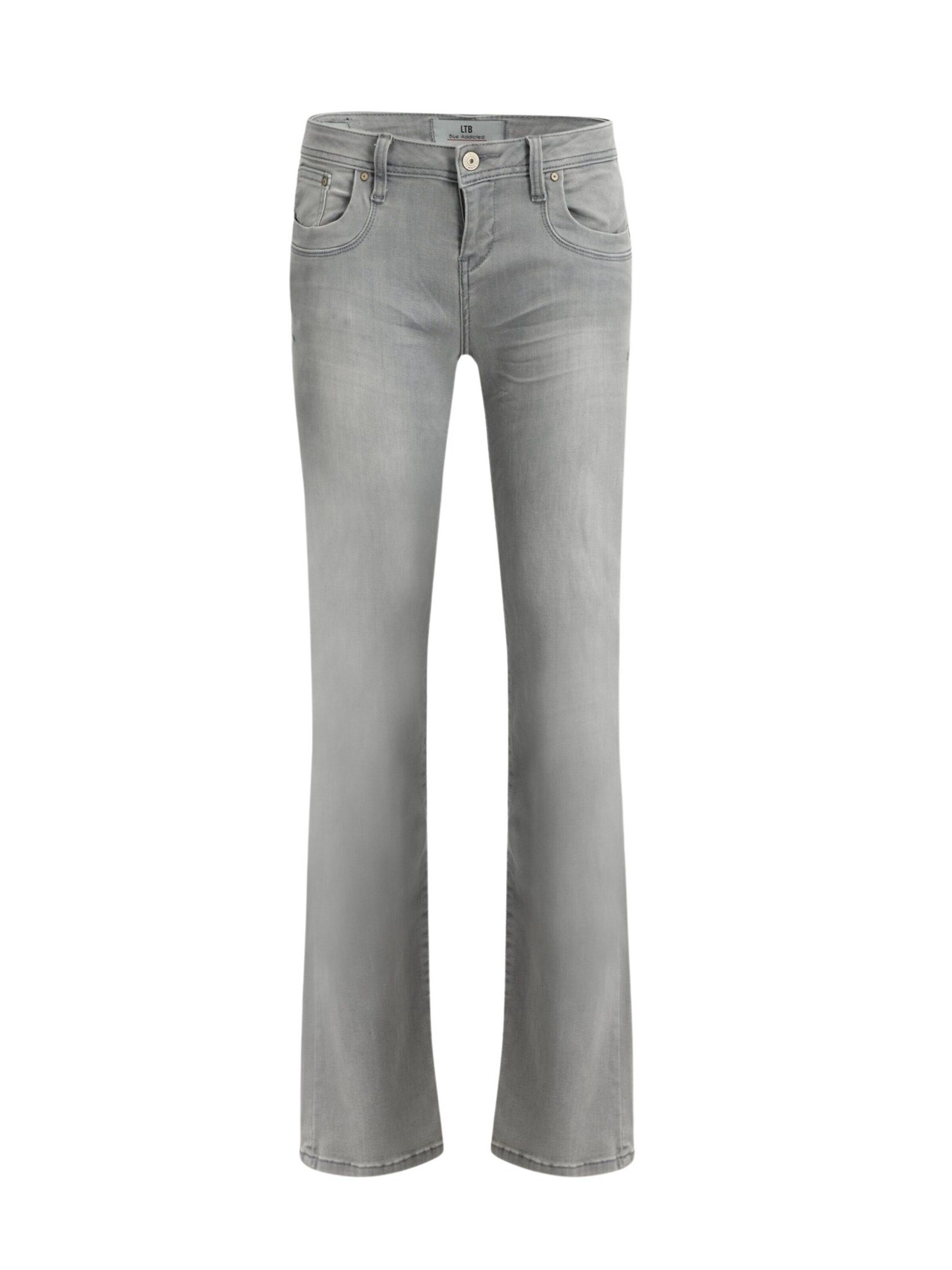 Detail, Bootcut-Jeans Details, Cut-Outs Valerie (1-tlg) Mid Grey Plain/ohne Weiteres LTB