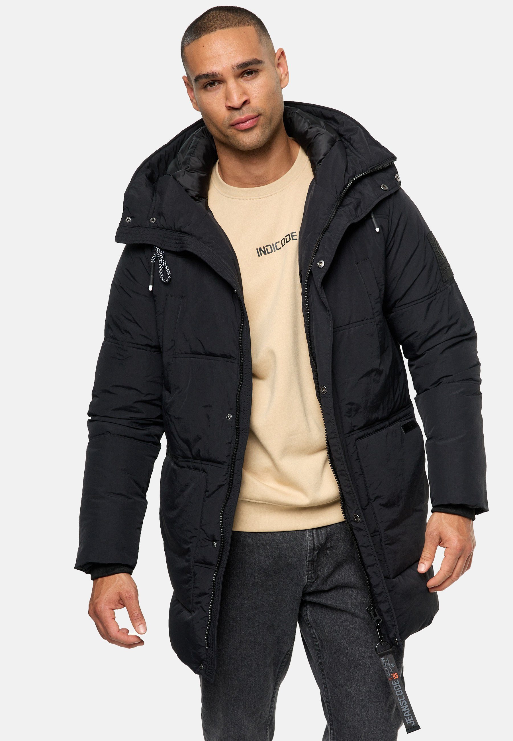 Indicode Winterjacke INMylo Black