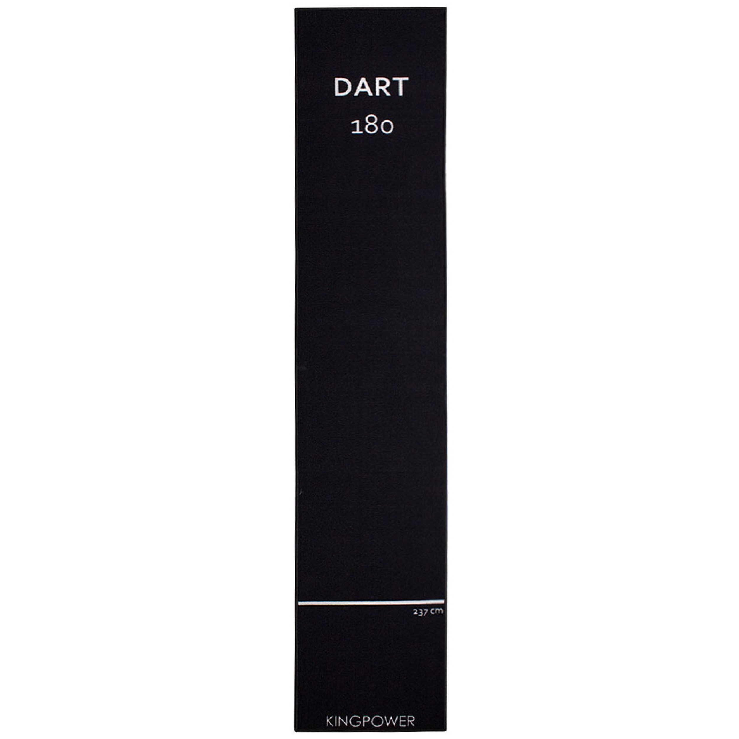 Dartmatte Dartteppich Dart Matte Turnier Matte Dartmatte Darts 290x60 cm Schwarz