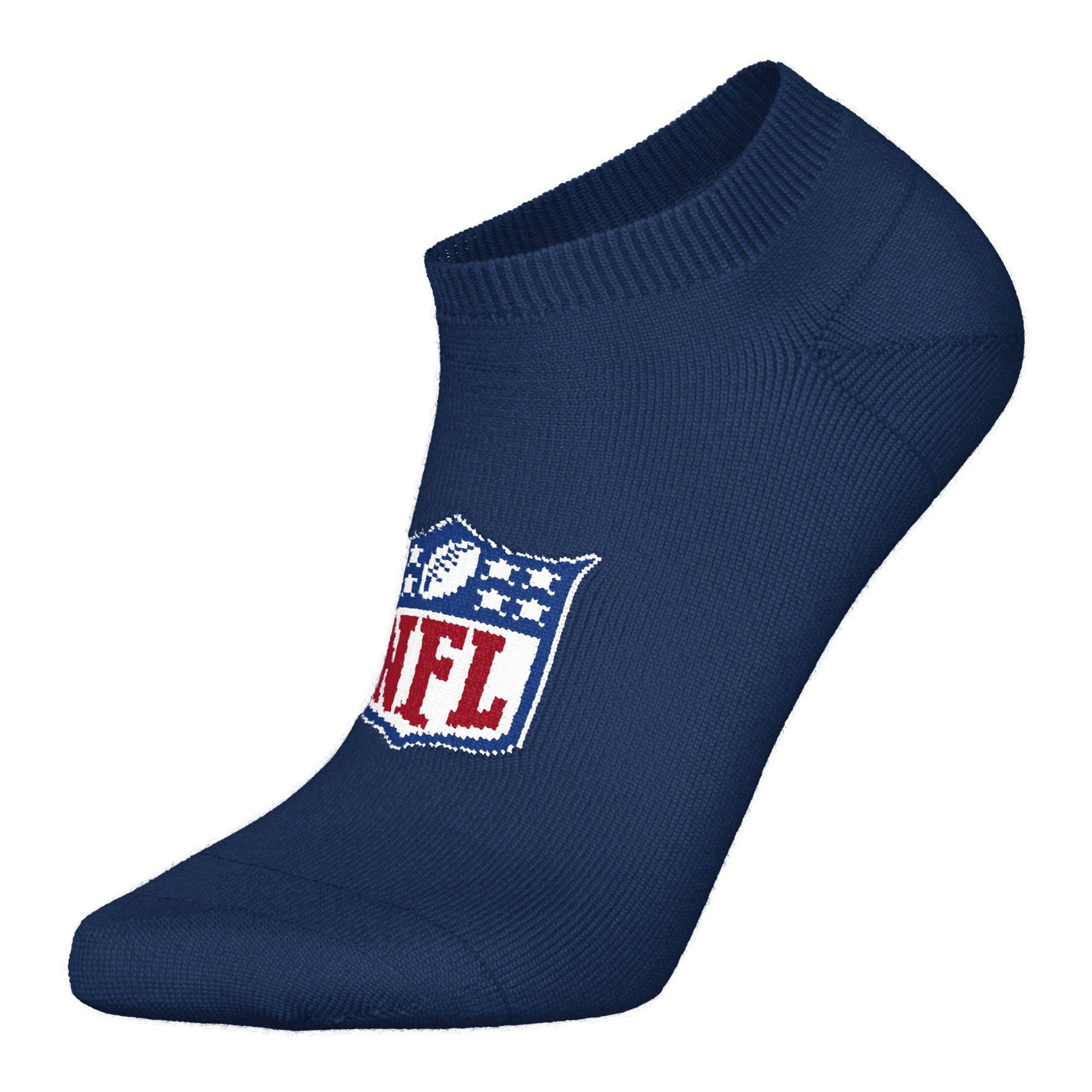 NFL Sneakersocken Unisex Socken 3er Pack Baumwolle (Packung, 3er Pack)