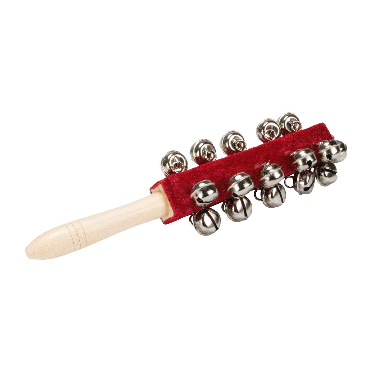 GICO Spielzeug-Musikinstrument GICO Schellenrassel Schellenstab Holz günstig online kaufen