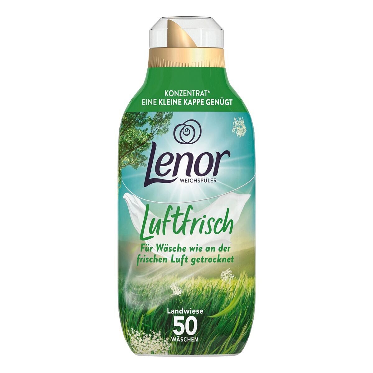 LENOR Luftfrisch Landwiese Weichspüler (50 WL, 700 ml)