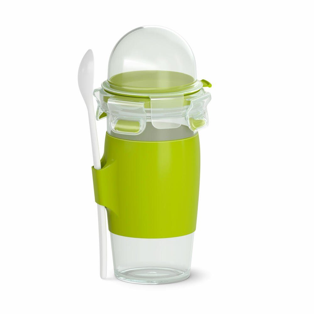 Jogurtbecher Yoghurt & Aufbewahrungsbecher Go (1-tlg) Kunststoff, Emsa 450 Clip ml, Mug
