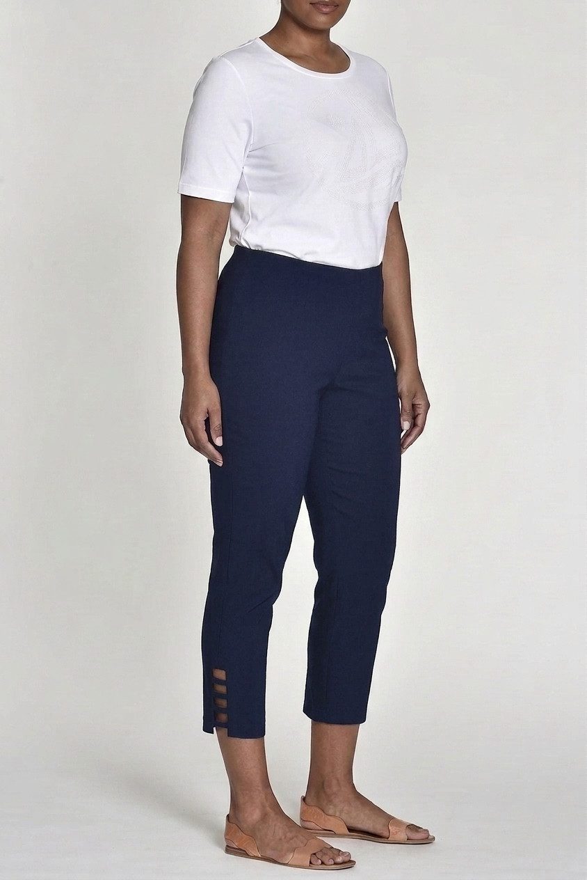 ROBELL Stoffhose LENA09 Bengaline 7/8