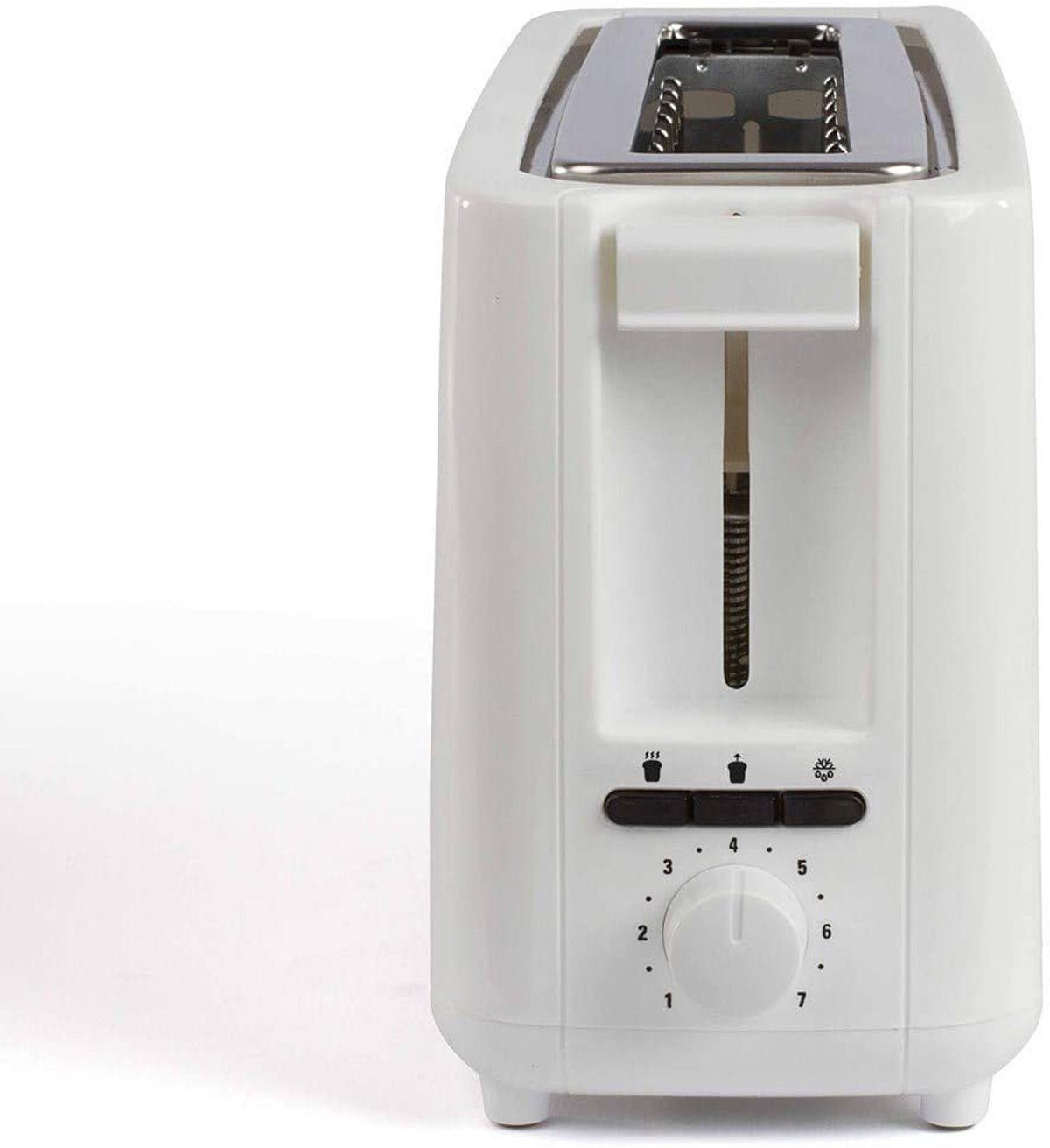 LIVOO Toaster Langschlitz-Toaster DOD168W Weiß, 900 W