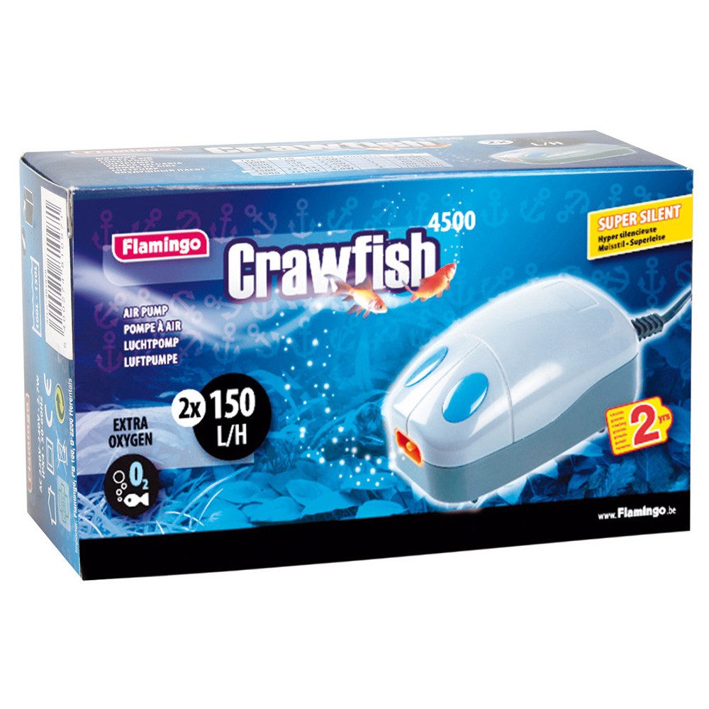 Flamingo Aquarienpumpe Luftpumpe Crawfish 4500