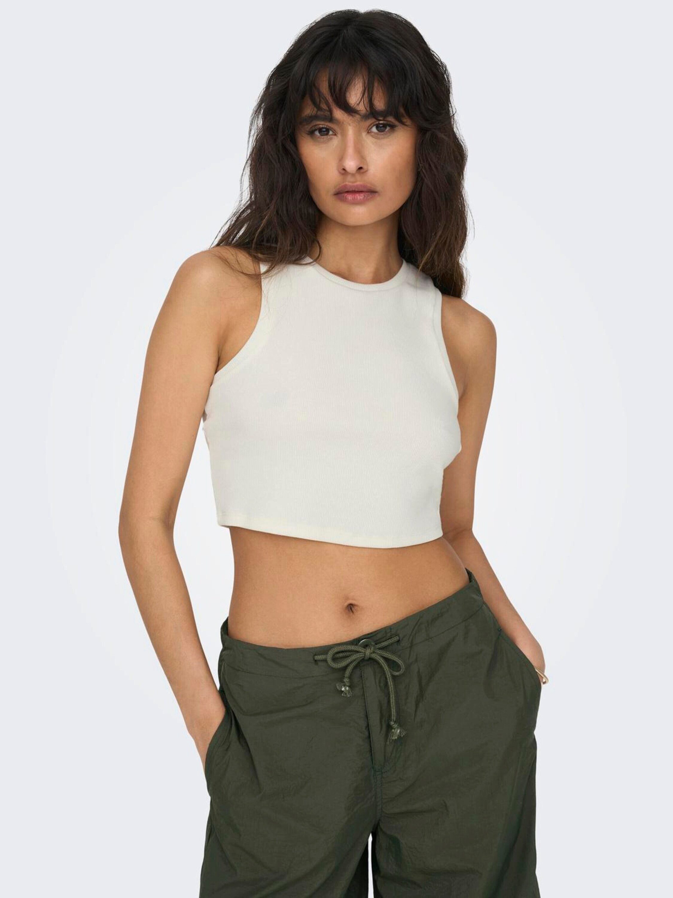 ONLY Shirttop ONLVilma (1-tlg) Plain/ohne Details