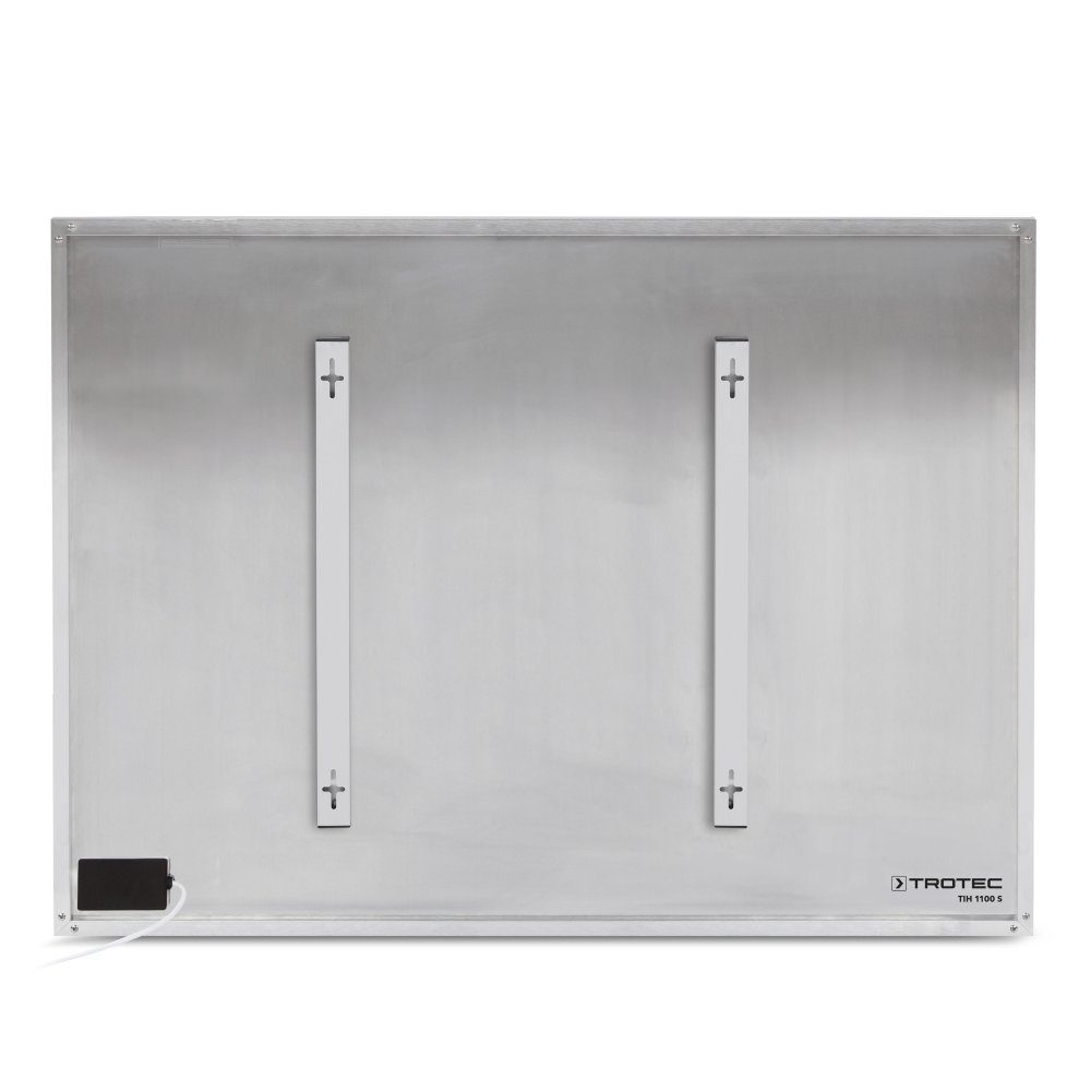 TROTEC Infrarotheizung Infrarot-Heizplatte / Infrarotheizung TIH 1100 S, Effizientes Heizverfahren mit umweltverträglicher IR-C-Strahlung