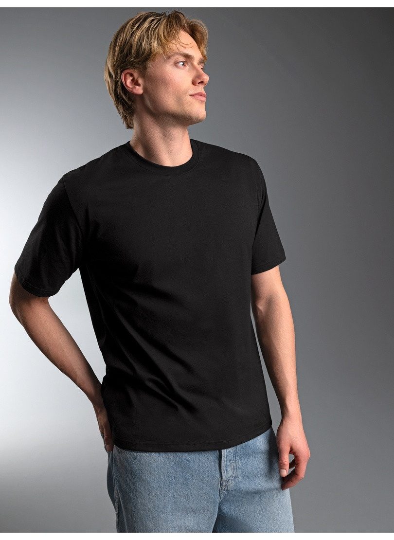 Trigema T-Shirt TRIGEMA T-Shirt aus 100% Baumwolle (1-tlg)