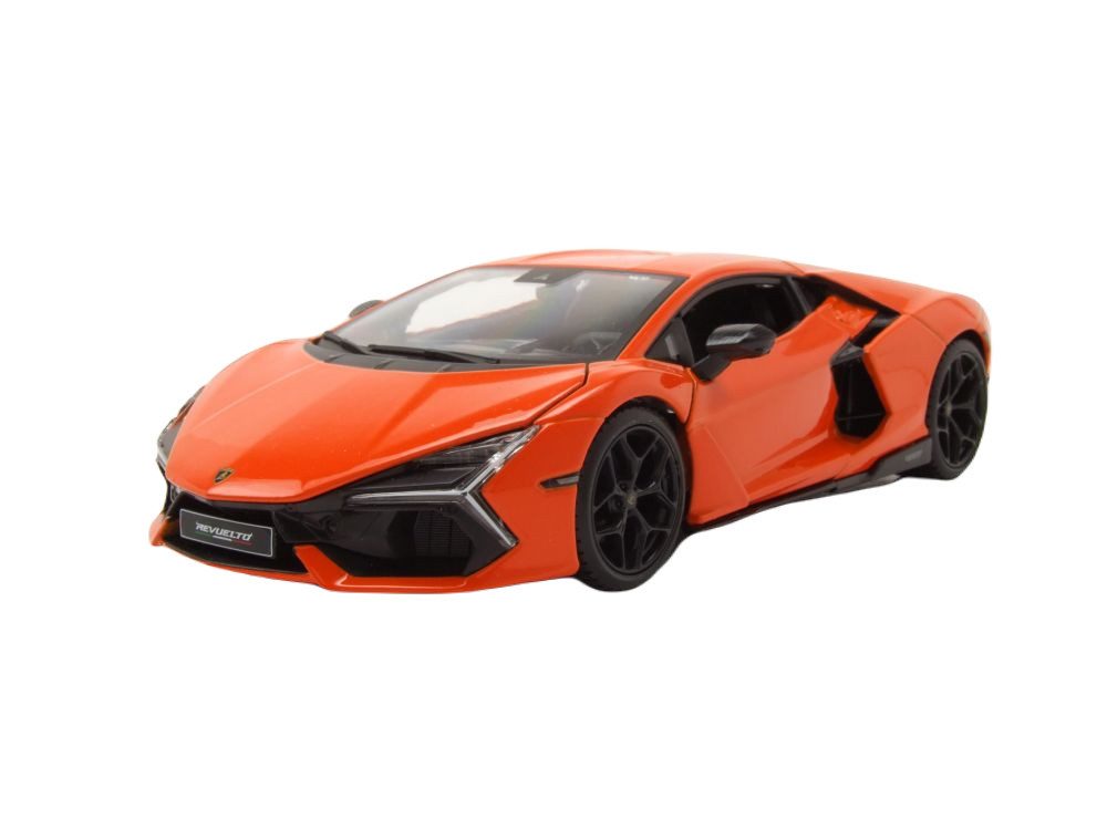 Bburago Modellauto Lamborghini Revuelto 2023 orange, Maßstab 1:24