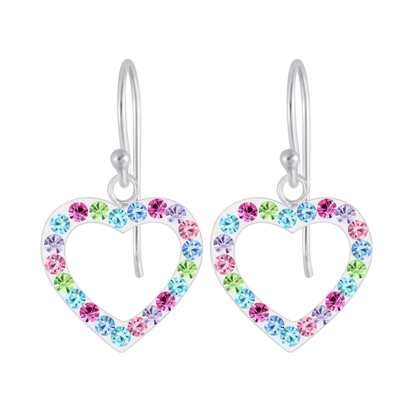 Ohrring-Set Herz Ohrringe 925 Silber