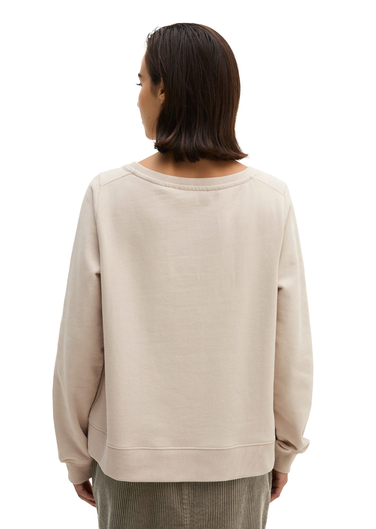 Marc O'Polo Sweatshirt mit gepeachter Oberfläche