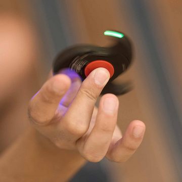 Thumbs Up Balancekreisel Anti-Stress-Handkreisel - LED Fidget Spinner, mit LEDs