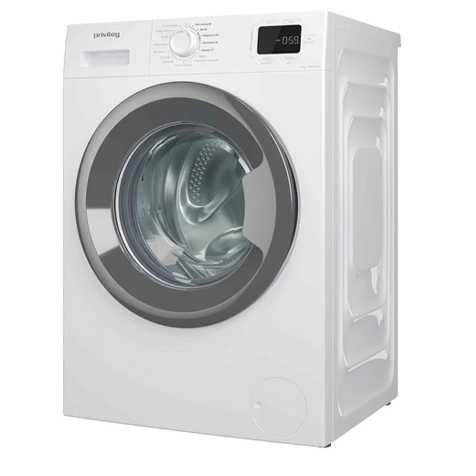Privileg Waschmaschine MY TIME DE PMWF 954A, 9 kg, 1400 U/min, Steam – reduziert Knitterfalten und Bügelzeit