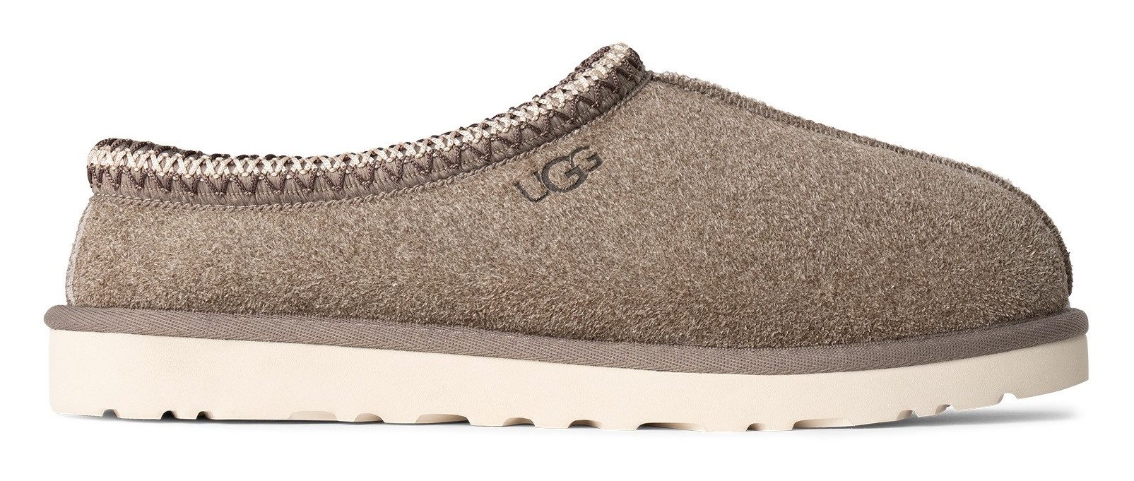 UGG Tasman Shaggy Suede Hausschuh, Flats, Mules, Pantoffel zum Schlupfen