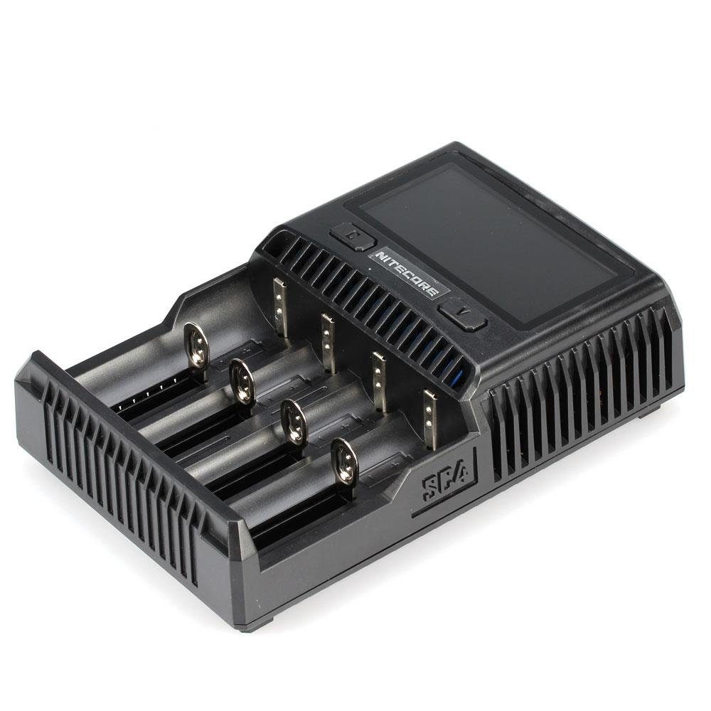 Nitecore SC4 4-Schacht Schnellladegerät 3A Batterie-Ladegerät
