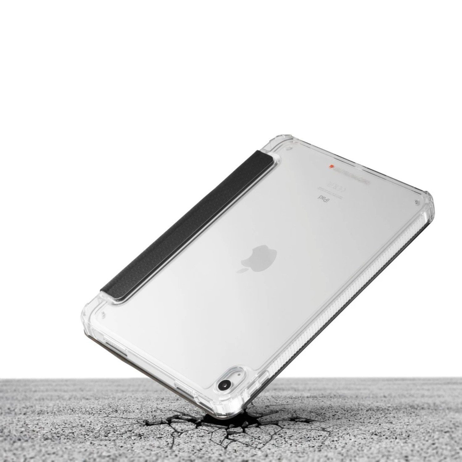 Hama Tablet-Hülle D3O® Rugged Case Smart Tasche Book Cover Stoßfest 11 Zoll, Ständer Schutz-Hülle für Apple iPad A16 11 Gen. 2025 11" 10 2022 10,9"