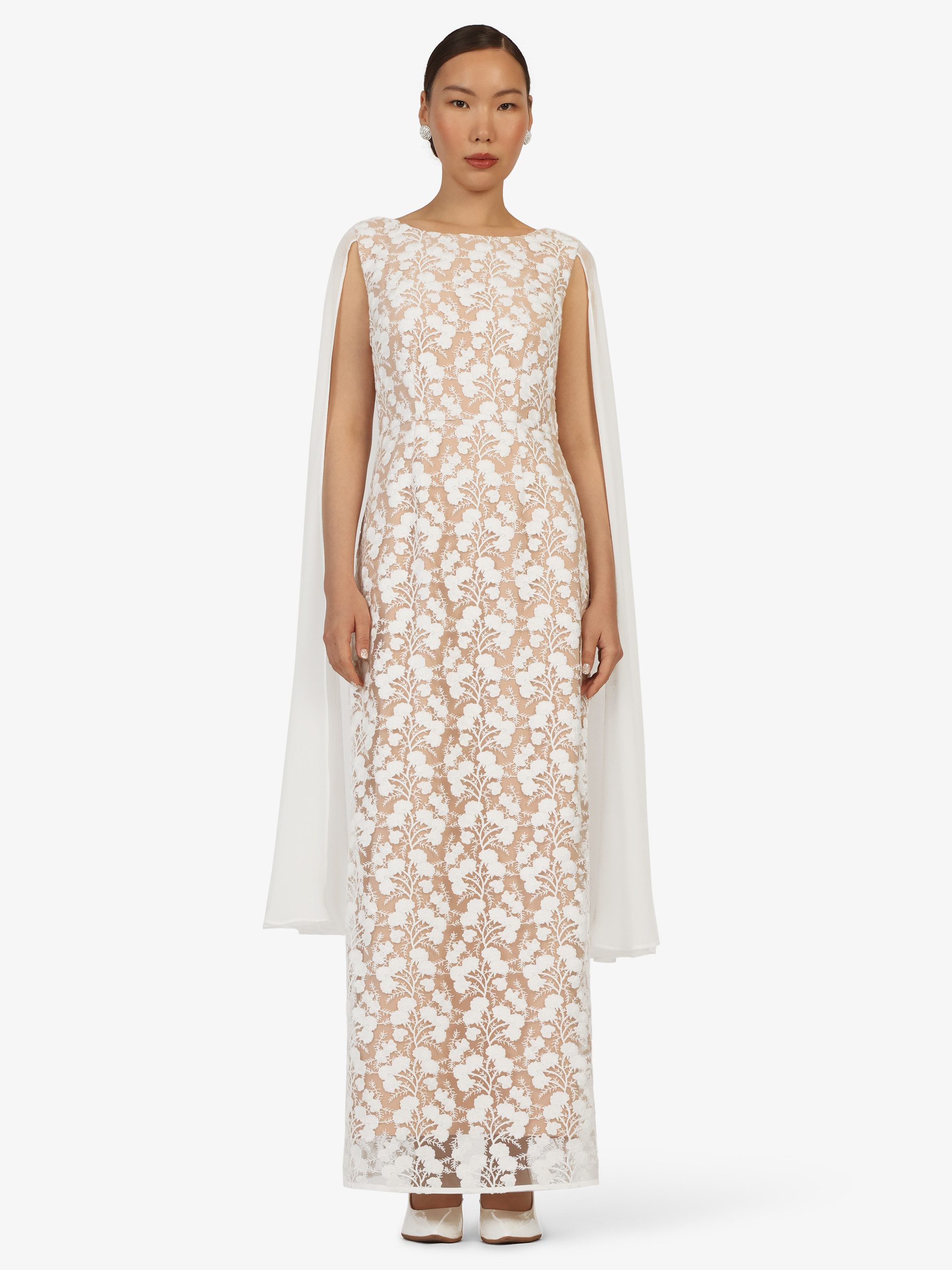 Kraimod Abendkleid mit Sspitzenstruktur