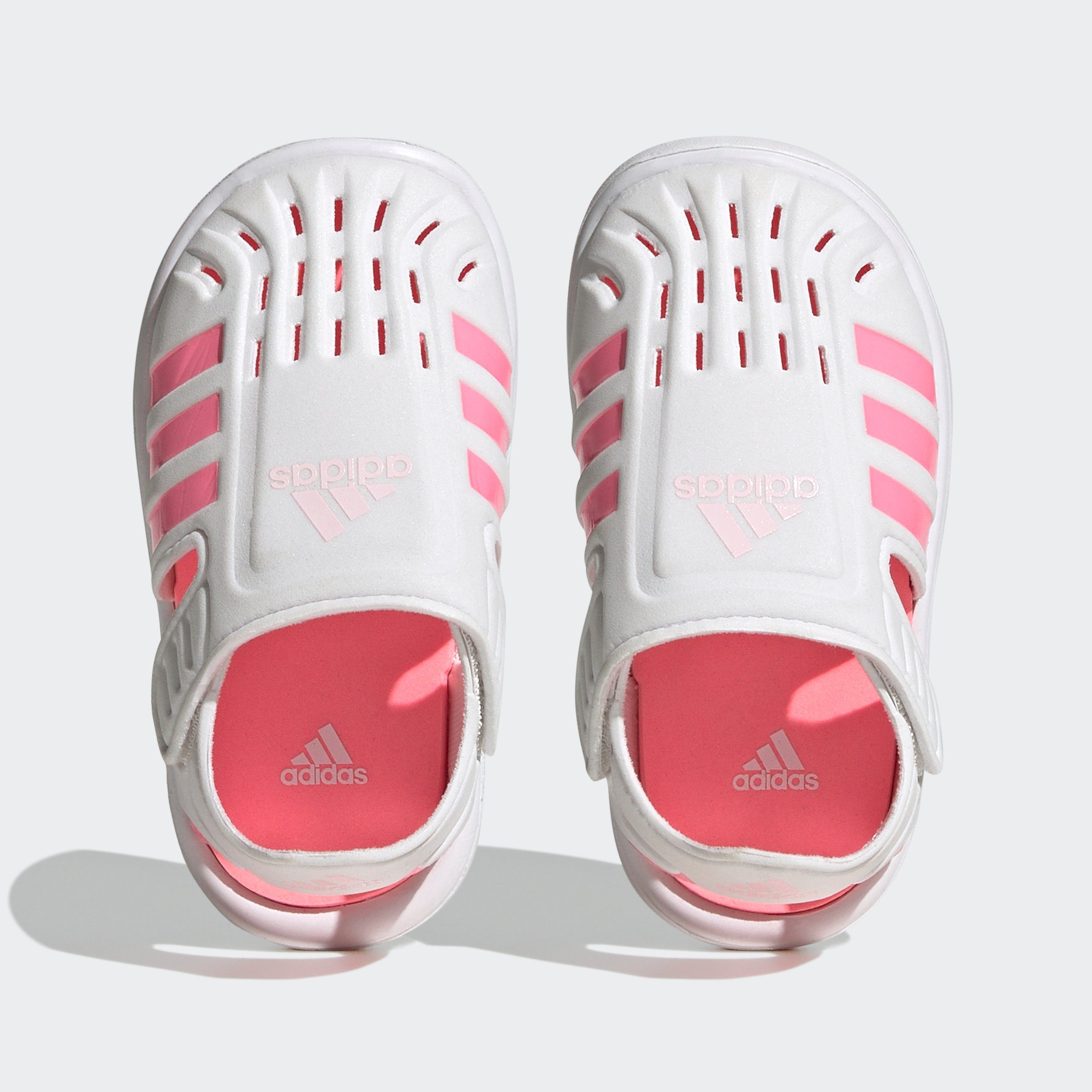 Pink Pink Klettverschluss / / CLOSED-TOE WATER adidas mit Sportswear Badesandale SANDALE White Beam Clear Cloud SUMMER