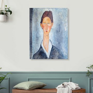 Posterlounge Acrylglasbild Amedeo Modigliani, Portrait eines Schülers, Malerei