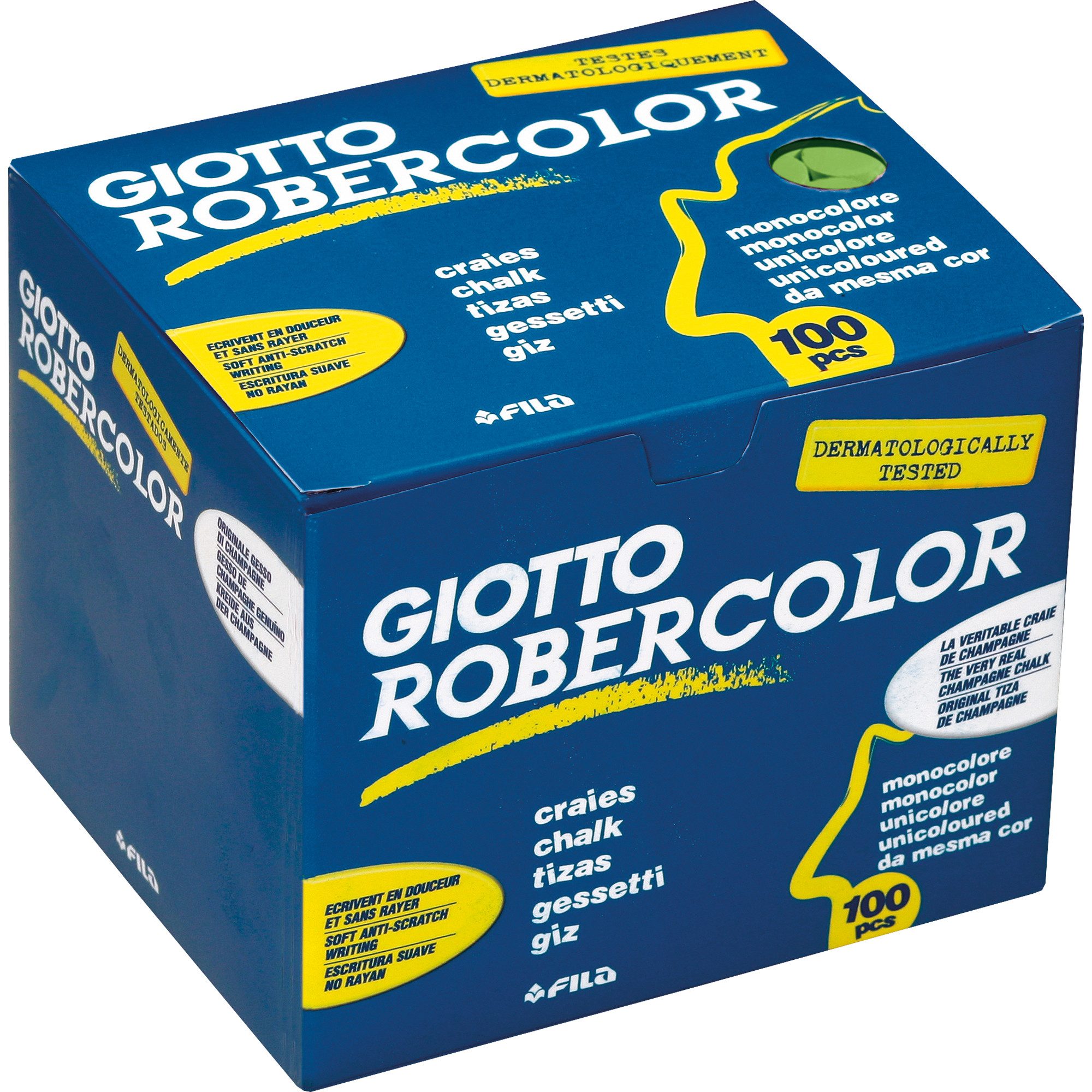 LYRA Buntstift Wandtafelkreide Giotto Robercolor grün 100 Stück