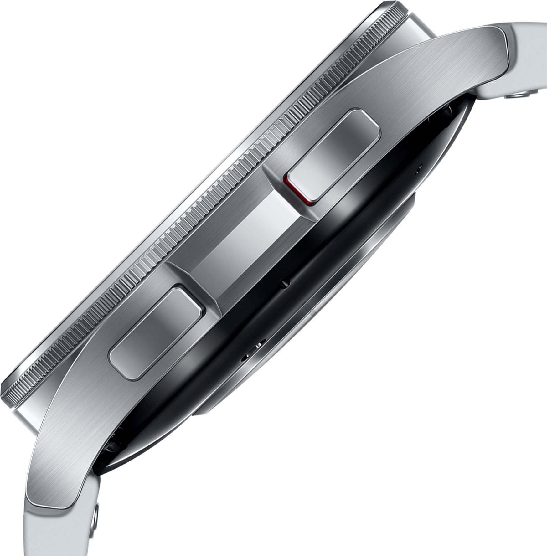 Samsung Galaxy Watch Samsung) 6 Wear by 47mm cm/1'5 silberfarben silberfarben Zoll, | Classic Smartwatch OS (3'73
