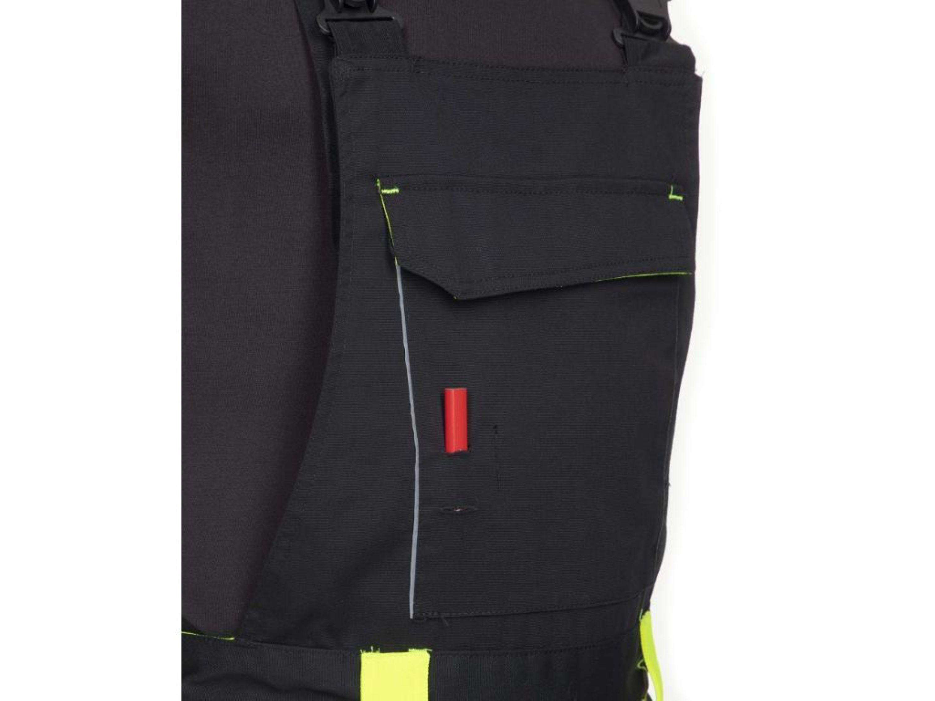 Ardon Safety Arbeitshose Latzhose ARDON®NEON schwarz-gelb