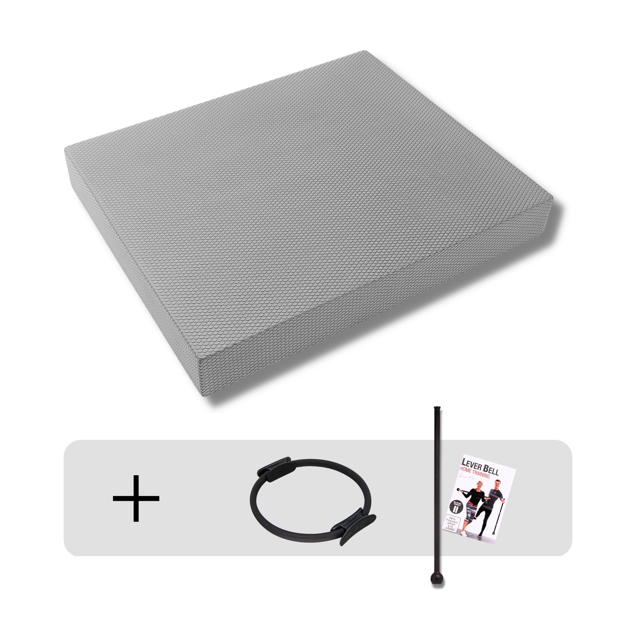 Winch Ganzkörpertrainer PREISSIEGER SPARSET mit Pilates Ring & Leverbell, (Exklusives Sparset)