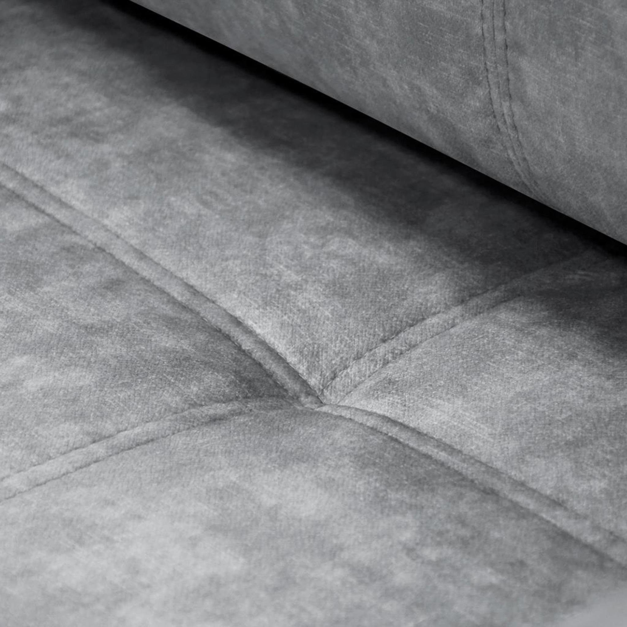 Grau 88) 2-Sitzer Modern Sofa, (terra Schlafsofa Couch, Beautysofa Kamel Bettkasten, II, Schlaffunktion Sofa