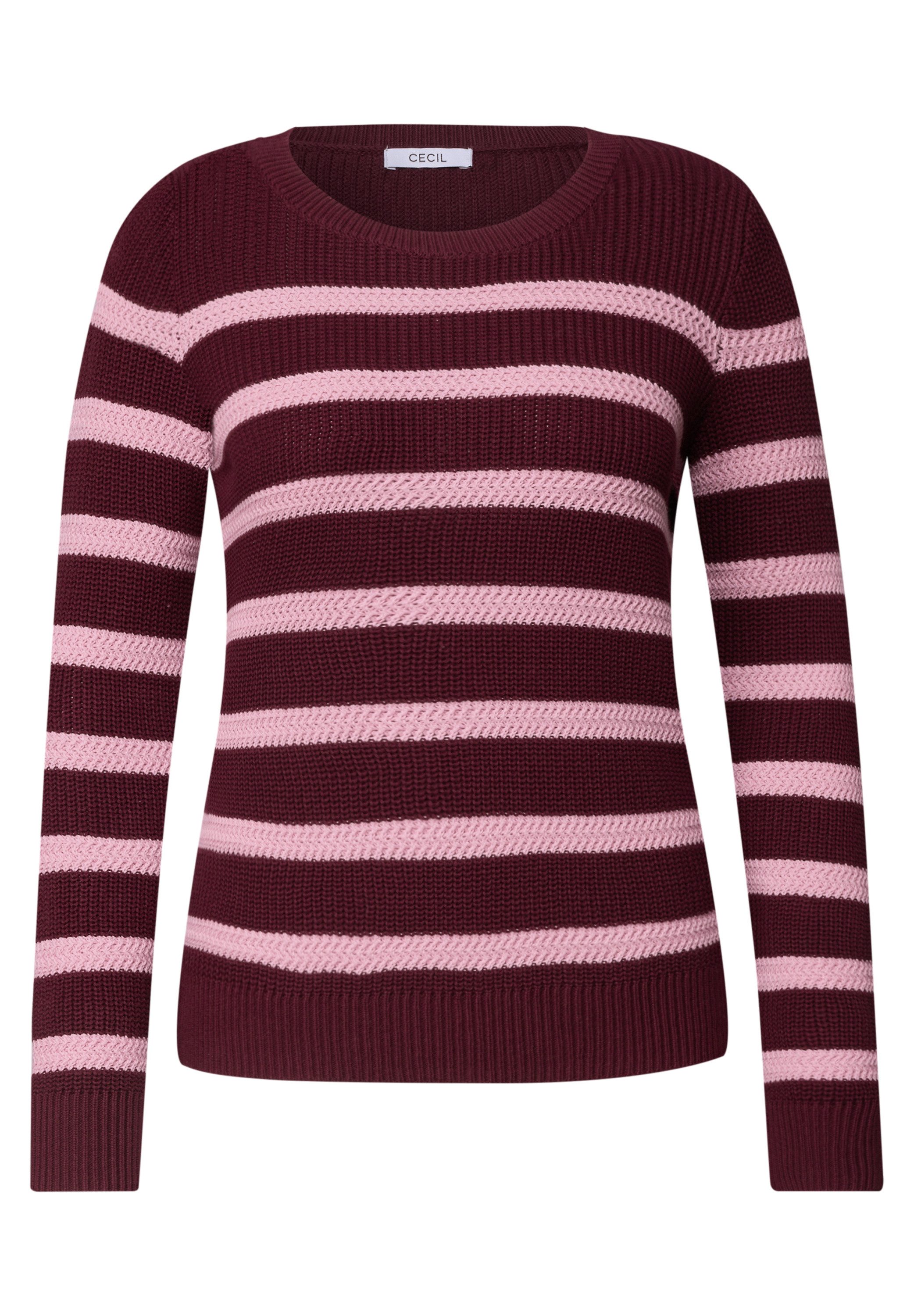CECIL Strickpullover mit Rundhals und Streifen 59,99 €