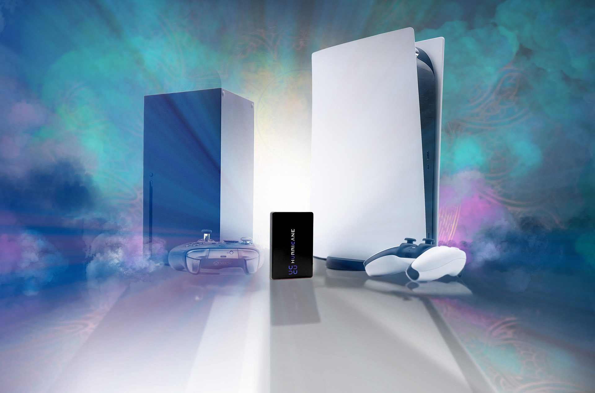 HURRICANE MD25C3 schwarz 640GB 2.5 Zoll Externe tragbare Festplatte USB Type C externe HDD-Festplatte (640GB) 2.5", für Fotos smart TV PC Mac Laptop Computer ps4 ps5 Xbox