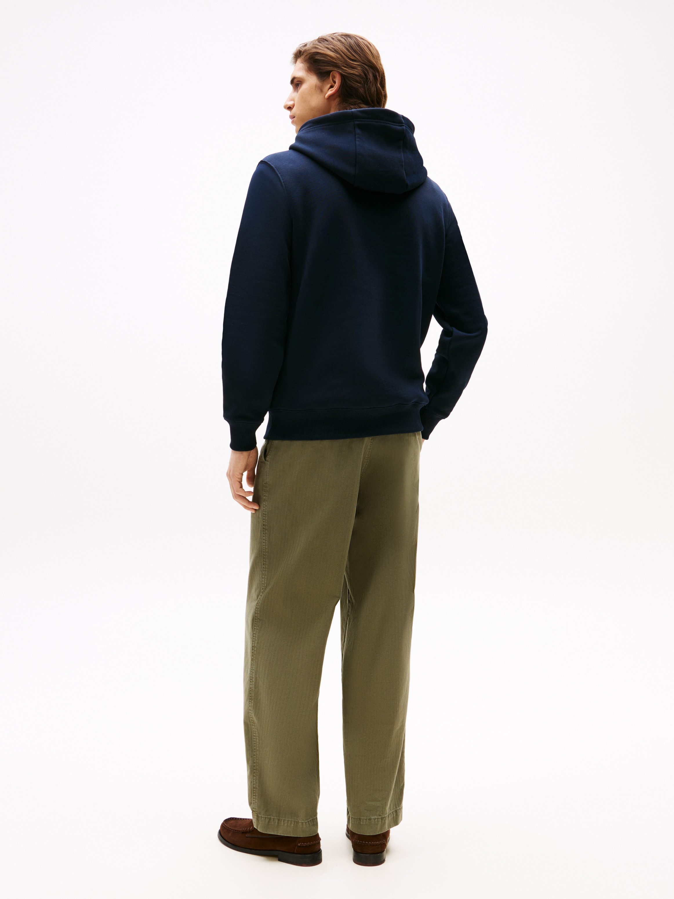 Tommy Hilfiger Hoodie TOMMY EMBRO FLAG normale Passform, Stickerei