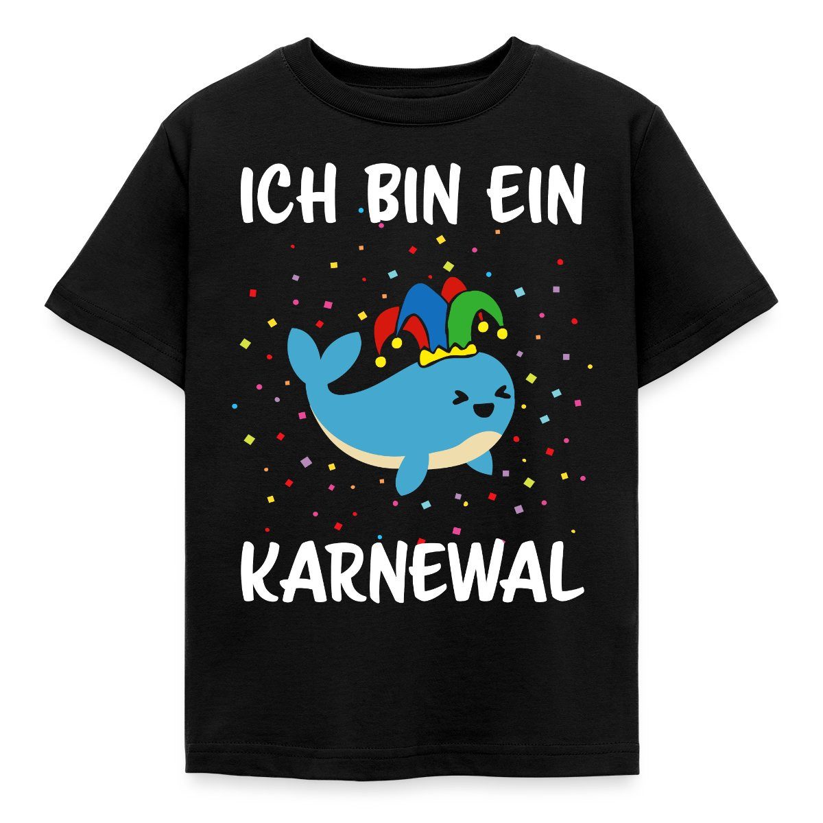 T-Shirt Ich Bin Ein Karnewal Wortspiel Karneval Kinder T-Shirt