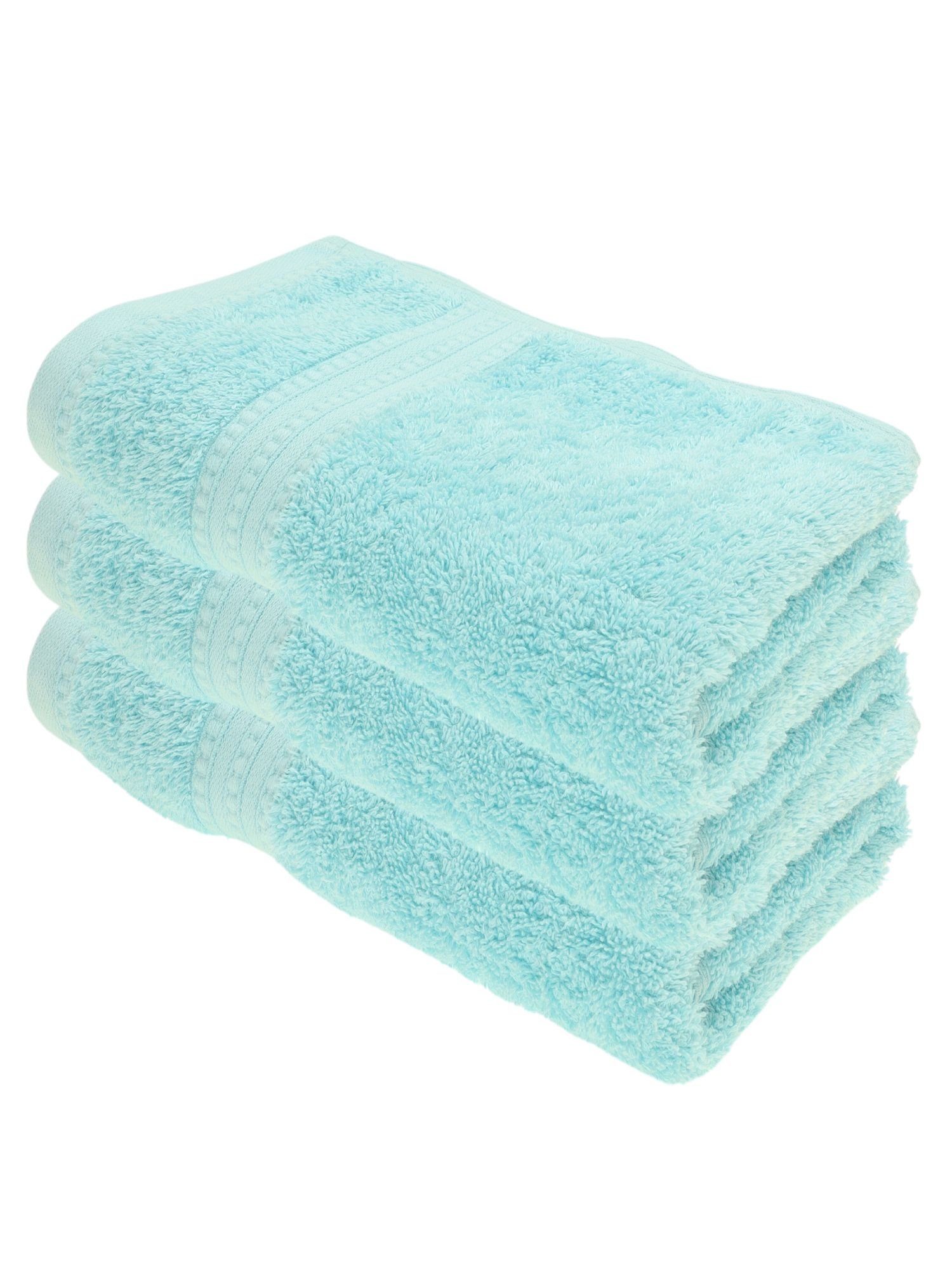Julie Julsen Handtücher 3-Handtücher-Babyblau, Bio-Baumwolle (3-St) günstig online kaufen