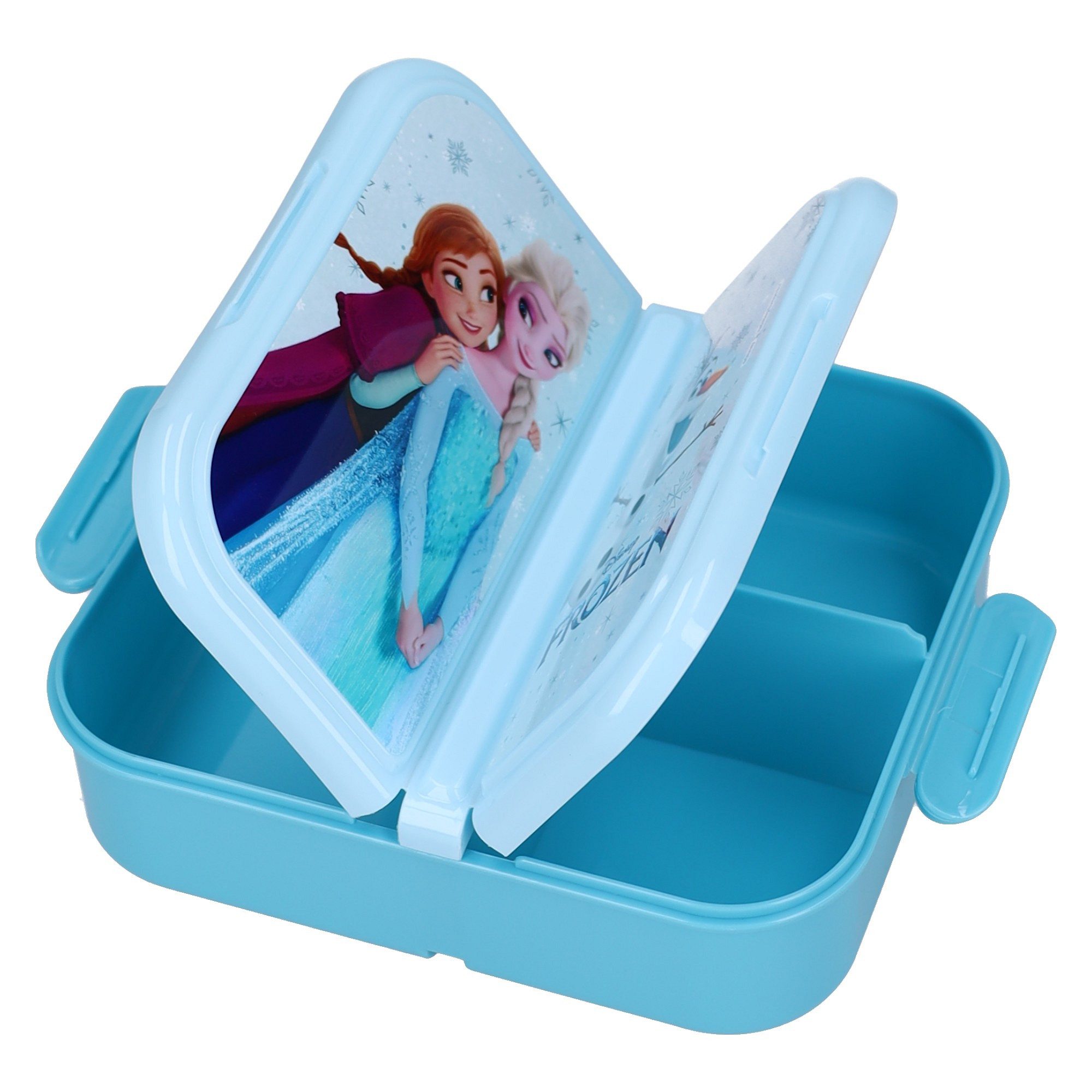 Disney Frozen Lunchbox Kinder Brotdose 1,4 l Snackbox für Schule und unterwegs, PP, (1-tlg) – Bild 3 von 5